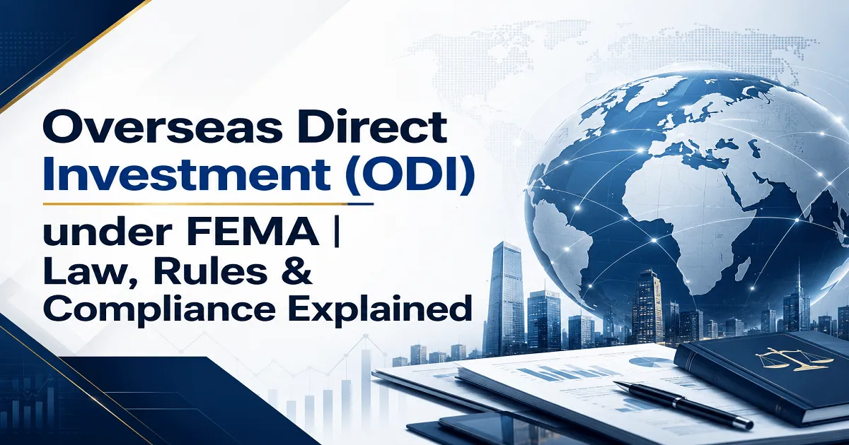 Overseas Direct Investment (ODI) under FEMA | Law, Rules & Compliance Explained