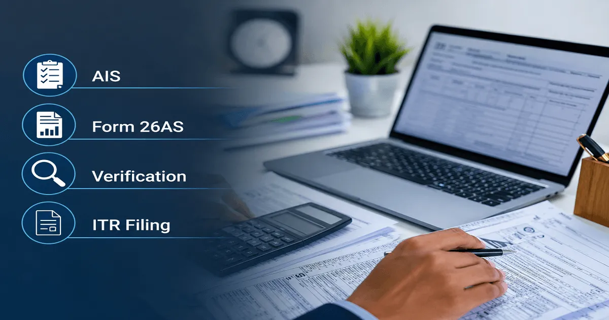 Check AIS and Form 26AS Before Filing ITR for AY 2026–27