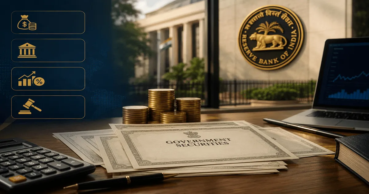 RBI Sets Underwriting Commission Rates for ₹32,000 Crore Government Securities Auction