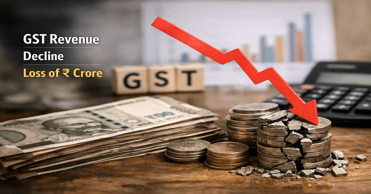 J&K Reports ₹82 Crore Year-on-Year Fall in June GST Revenue