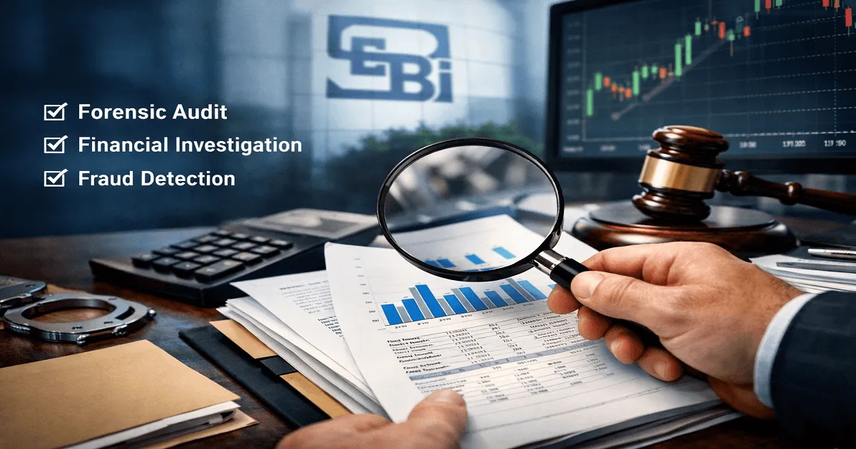 SEBI Expands Forensic Auditor Panel; New Empanelment Valid for 3 Years