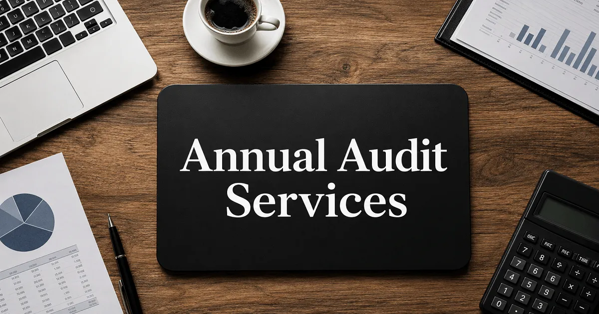 Annual Audit Services - Appointment of Auditor / CA firm