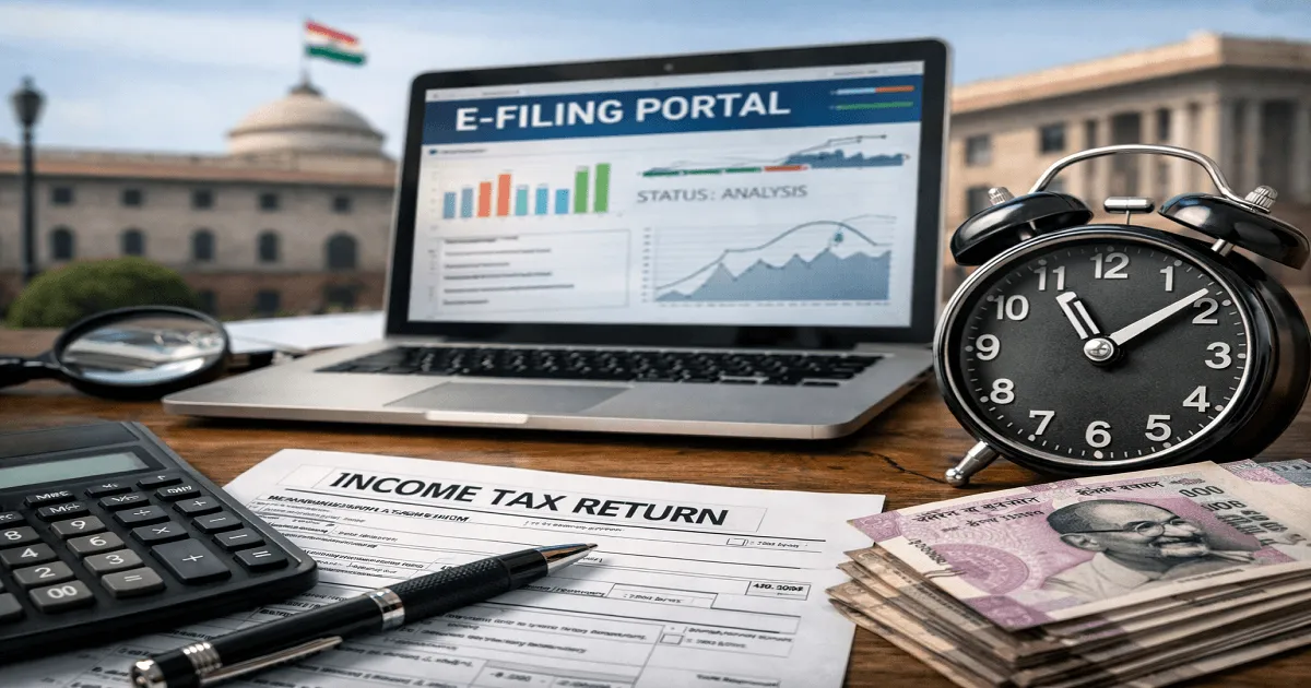 ITR Filing 2026: Government Reviews Portal Performance Ahead of July 31 Deadline