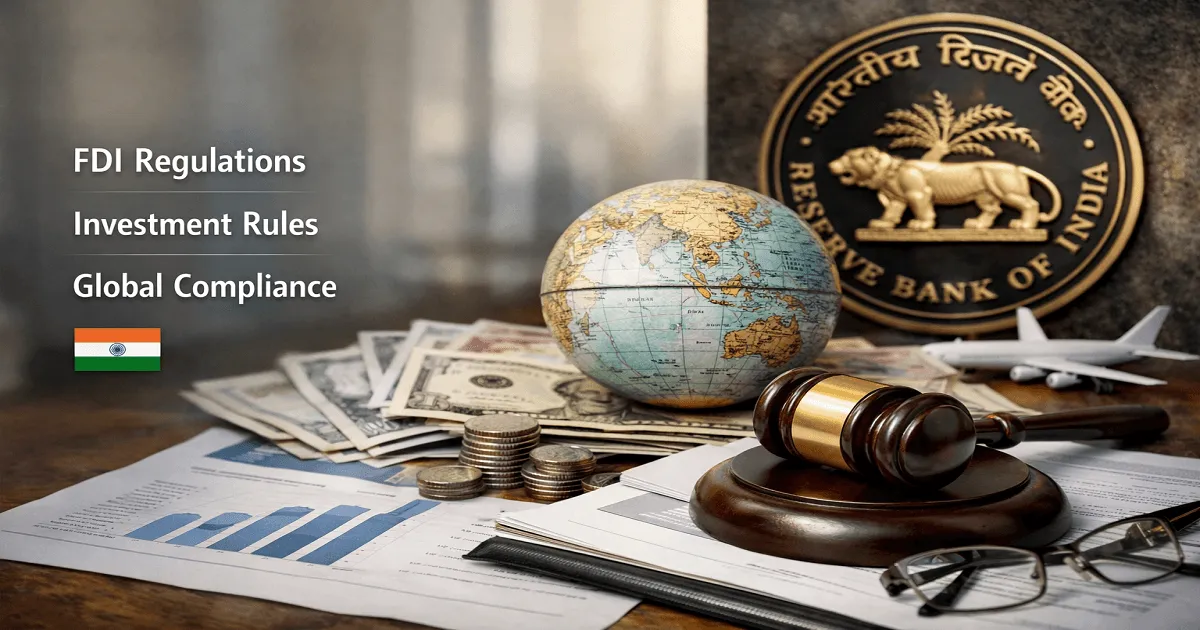 RBI Issues Draft Foreign Investment Rules, 2026 to Simplify FDI Compliance Framework