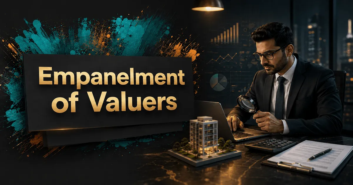 Empanelment of Valuers – Applications Invited from Eligible Professionals