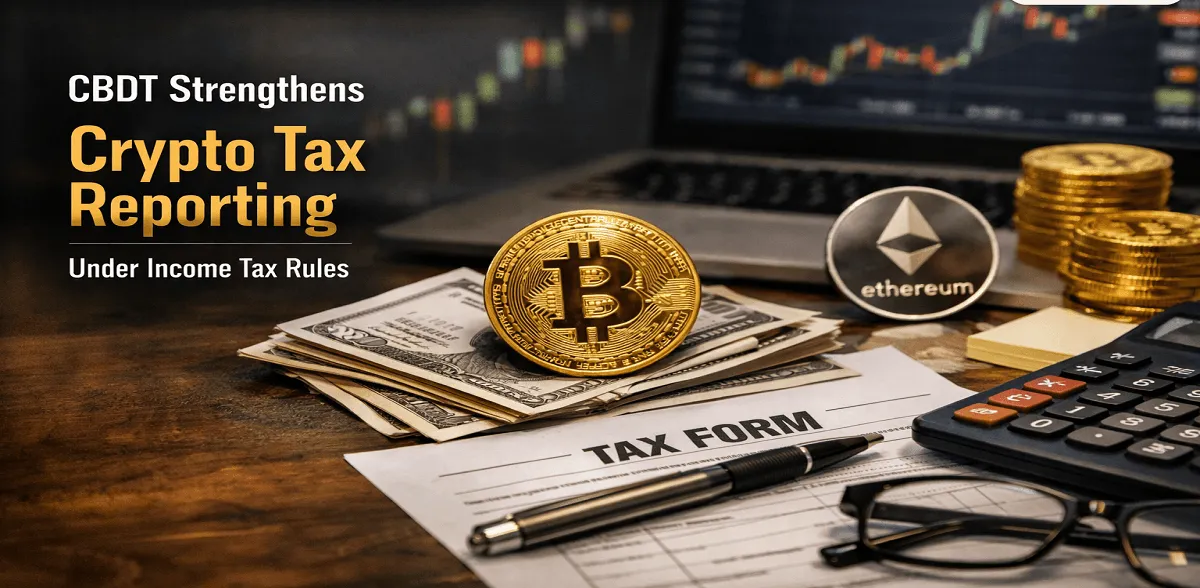 CBDT Strengthens Crypto Tax Reporting Framework Under Income Tax Rules