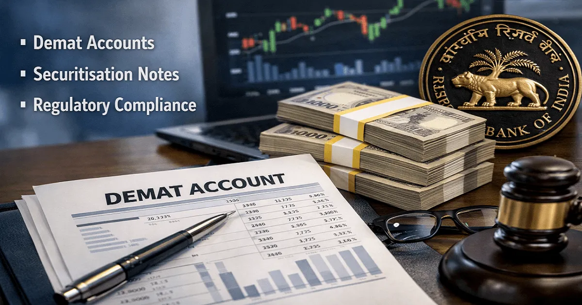 RBI Plans Mandatory Demat for Securitisation Notes