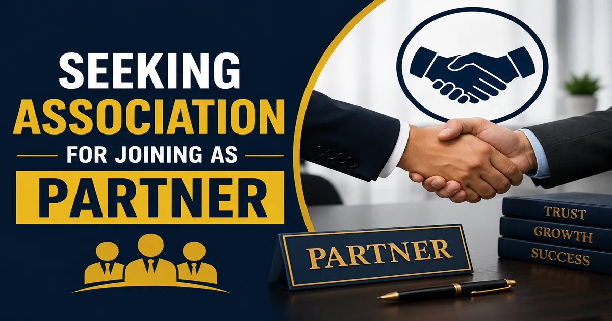 FCA, Registered Valuer, Insolvency Professional Seeking association for joining as a Partner